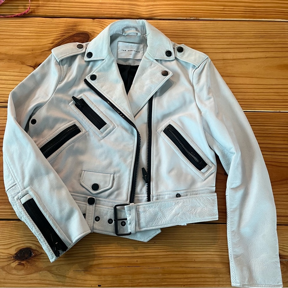 The Arrivals NYC white Ivory jacket